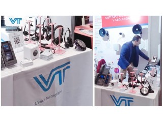 Гарнитуры VT на Expo Seguridad Tucumán 2025