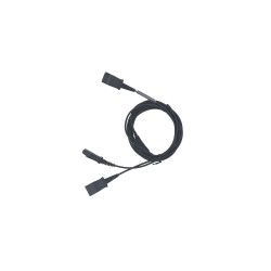 VT QD(P)-2QD(P)(02) - Шнур-разветвитель QD — 2QD для подключения и одновременной работы двух гарнитур VT